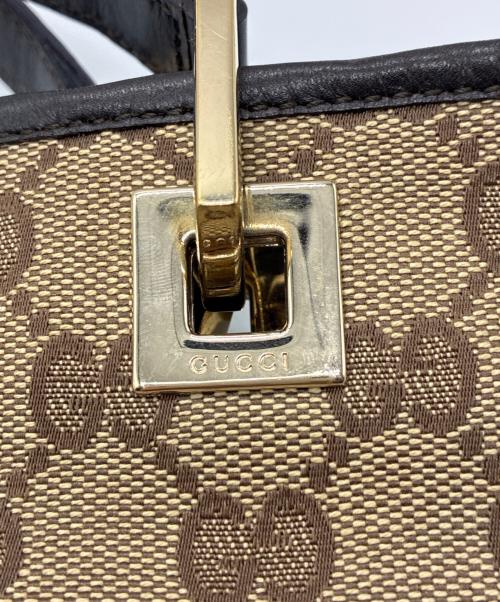 GUCCI（グッチ）GUCCI (グッチ) GGキャンバストートバッグ　002.1099 ベージュ サイズ:-の古着・服飾アイテム