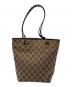 GUCCI（グッチ）の古着「GGキャンバストートバッグ　002.1099」｜ベージュ