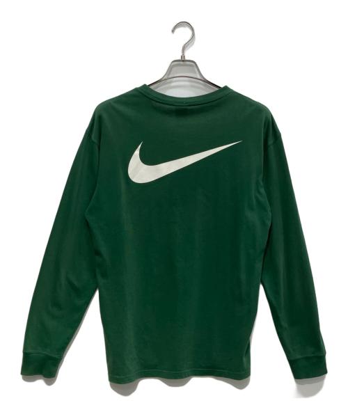 NIKE（ナイキ）NIKE (ナイキ) stussy (ステューシー) ロングスリーブカットソー　DD3344-341 グリーン サイズ:Sの古着・服飾アイテム
