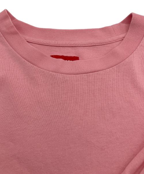 SUPREME（シュプリーム）Supreme (シュプリーム) Small Box L/S Tee ピンク サイズ:Mの古着・服飾アイテム