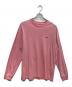 Supreme（シュプリーム）の古着「Small Box L/S Tee」｜ピンク