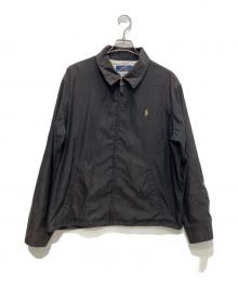 POLO RALPH LAUREN（ポロ・ラルフローレン）の古着「スイングトップ」｜ブラック