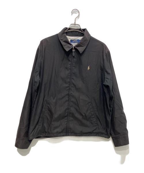POLO RALPH LAUREN（ポロ・ラルフローレン）POLO RALPH LAUREN (ポロ・ラルフローレン) スイングトップ ブラック サイズ:ｌの古着・服飾アイテム