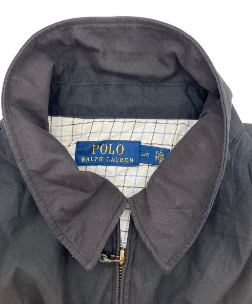 POLO RALPH LAUREN（ポロ・ラルフローレン）POLO RALPH LAUREN (ポロ・ラルフローレン) スイングトップ ブラック サイズ:ｌの古着・服飾アイテム