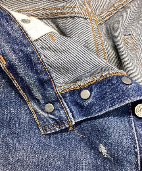 LEVI'S（リーバイス）LEVI'S (リーバイス) 80s501デニムパンツ　 2刻印 縮率10％ 脇割り  インディゴ サイズ:W33の古着・服飾アイテム