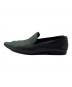 DRIES VAN NOTEN (ドリスヴァンノッテン) ローファー 　DD277 ブラック×グリーン サイズ:38：8000円