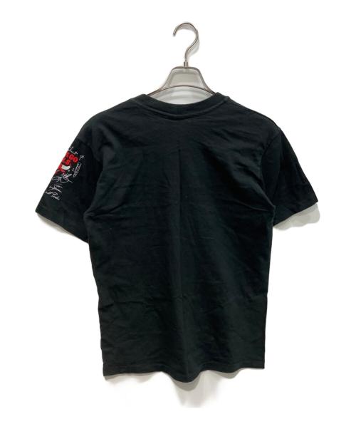 anvil（アンヴィル）anvil (アンヴィル) chicago bulls TEE　 USA製 シングルステッチ ブラック サイズ:Mの古着・服飾アイテム