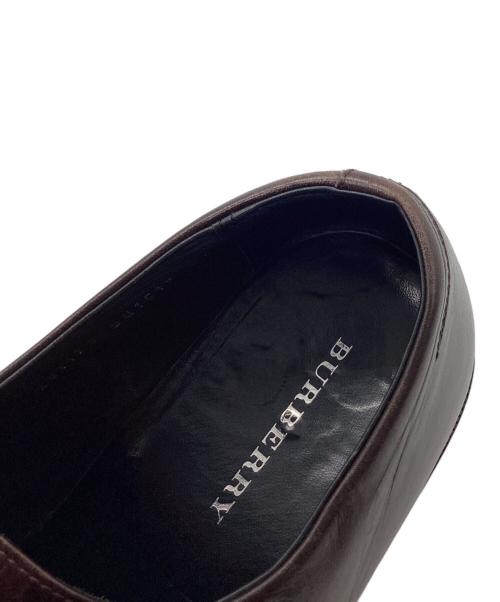 BURBERRY（バーバリー）BURBERRY (バーバリー) シングルモンクシューズ ブラウン サイズ:25cmの古着・服飾アイテム