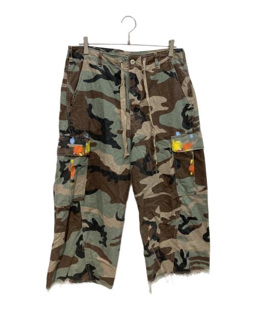 JOURNAL STANDARD（ジャーナルスタンダード）JOURNAL STANDARD (ジャーナルスタンダード) 6ポケット リップカモ カットオフ パンツ   26SS カーキ サイズ:Lの古着・服飾アイテム