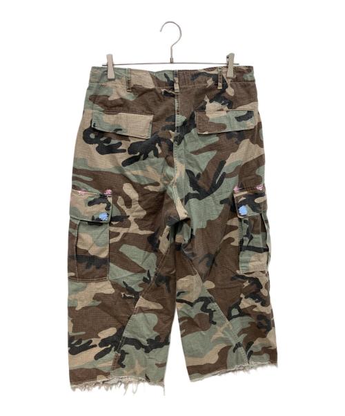JOURNAL STANDARD（ジャーナルスタンダード）JOURNAL STANDARD (ジャーナルスタンダード) 6ポケット リップカモ カットオフ パンツ   26SS カーキ サイズ:Lの古着・服飾アイテム