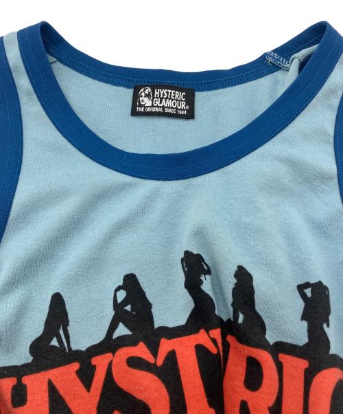 Hysteric Glamour（ヒステリックグラマー）Hysteric Glamour (ヒステリックグラマー) WOMEN FANTASY タンクトップ　01202CR04 ブルー サイズ:Freeの古着・服飾アイテム
