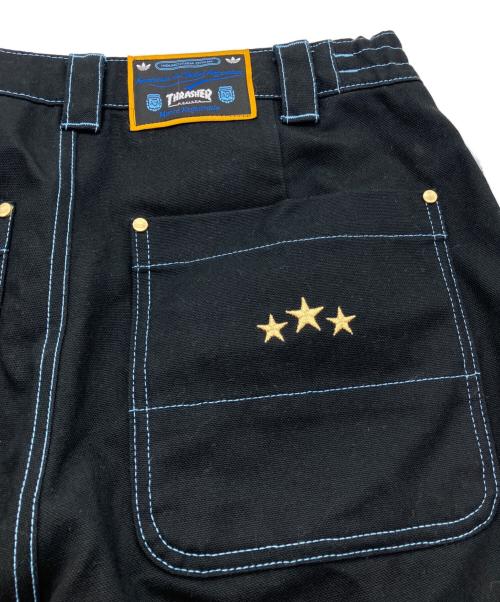 adidas（アディダス）adidas (アディダス) THRASHER (スラッシャー) AFA CHINO SKATEBOARDING PANTS ブラック サイズ:Lの古着・服飾アイテム