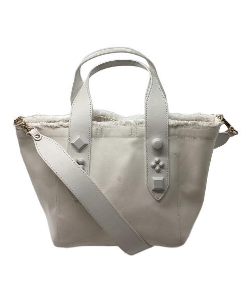Christian Louboutin（クリスチャン・ルブタン）Christian Louboutin (クリスチャン・ルブタン) Frangibus トートバッグ ホワイト サイズ:-の古着・服飾アイテム