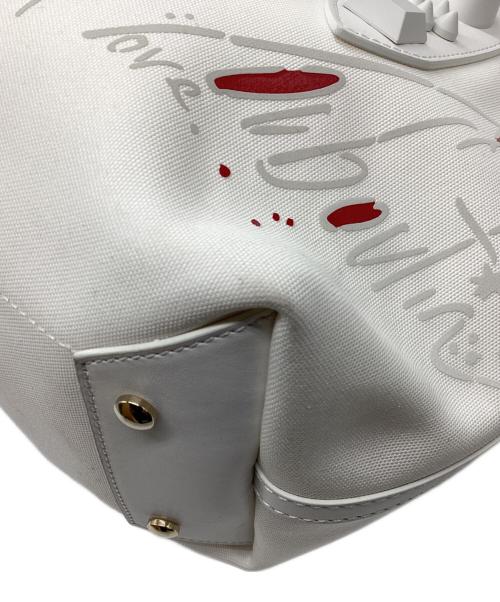 Christian Louboutin（クリスチャン・ルブタン）Christian Louboutin (クリスチャン・ルブタン) Frangibus トートバッグ ホワイト サイズ:-の古着・服飾アイテム