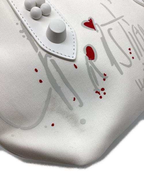 Christian Louboutin（クリスチャン・ルブタン）Christian Louboutin (クリスチャン・ルブタン) Frangibus トートバッグ ホワイト サイズ:-の古着・服飾アイテム