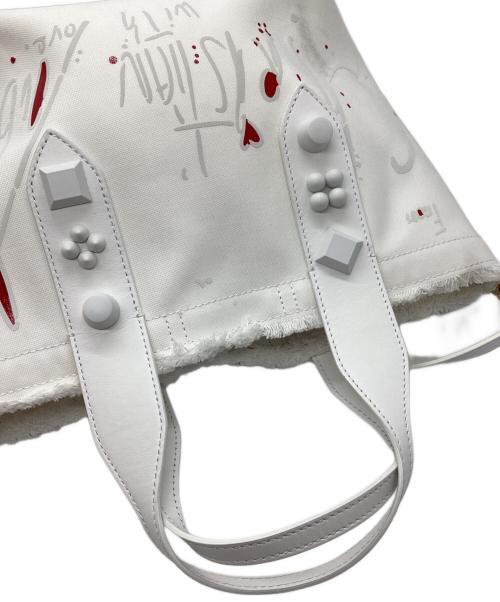 Christian Louboutin（クリスチャン・ルブタン）Christian Louboutin (クリスチャン・ルブタン) Frangibus トートバッグ ホワイト サイズ:-の古着・服飾アイテム