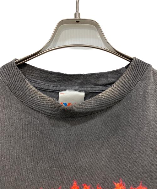 SAINT MICHAEL（セントマイケル）SAINT MICHAEL (セントマイケル) S/S TEE OBLITERATE　SM-HR8-0000-013 ブラック サイズ:XXLの古着・服飾アイテム