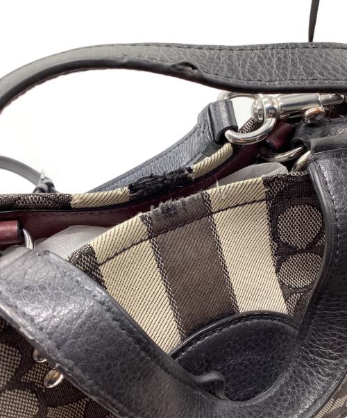 COACH（コーチ）COACH (コーチ) 2WAYショルダーバッグ グレーの古着・服飾アイテム