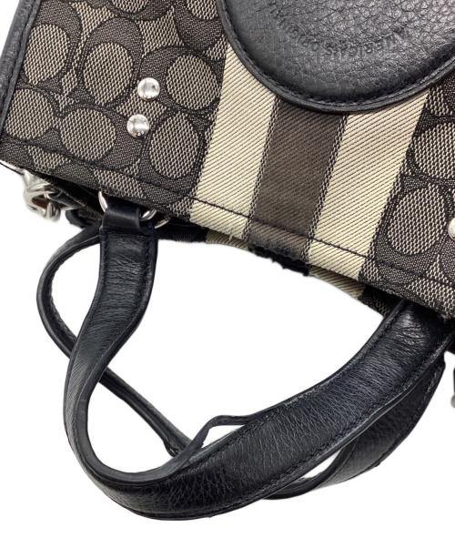 COACH（コーチ）COACH (コーチ) 2WAYショルダーバッグ グレーの古着・服飾アイテム