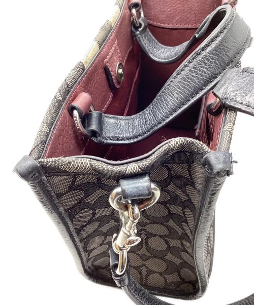 COACH（コーチ）COACH (コーチ) 2WAYショルダーバッグ グレーの古着・服飾アイテム