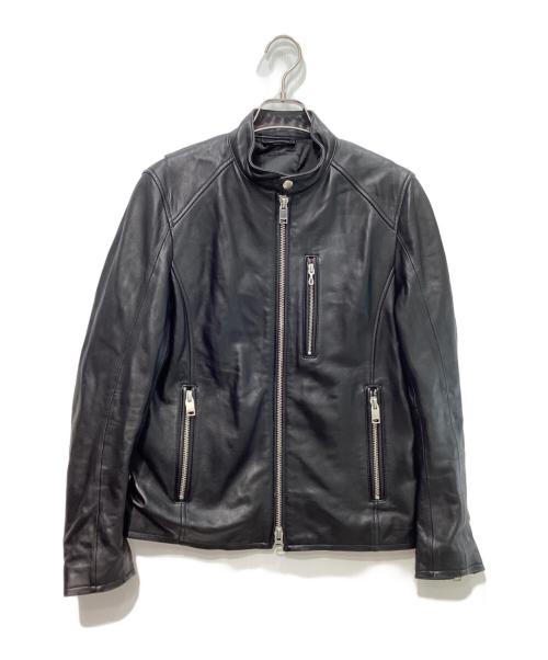 JACKROSE（ジャックローズ）JACKROSE (ジャックローズ) シングルライダースジャケット ブラック サイズ:3の古着・服飾アイテム