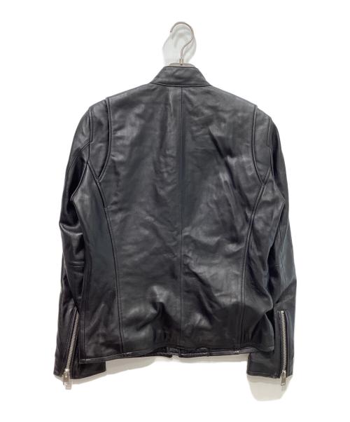 JACKROSE（ジャックローズ）JACKROSE (ジャックローズ) シングルライダースジャケット ブラック サイズ:3の古着・服飾アイテム