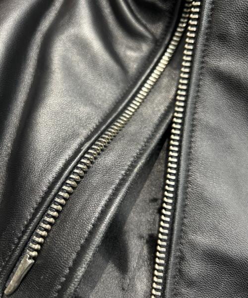 JACKROSE（ジャックローズ）JACKROSE (ジャックローズ) シングルライダースジャケット ブラック サイズ:3の古着・服飾アイテム
