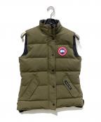 CANADA GOOSEカナダグース）の古着「FREESTYLE VEST」｜カーキ