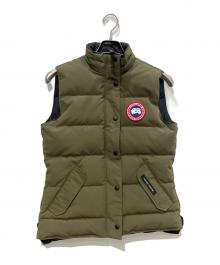 CANADA GOOSE（カナダグース）の古着「FREESTYLE VEST」｜カーキ