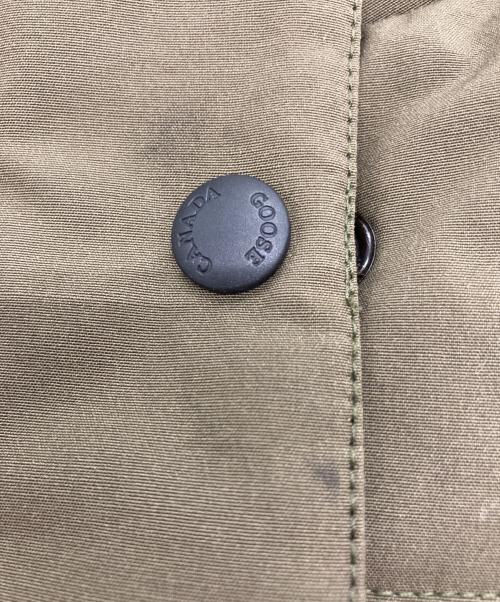 CANADA GOOSE（カナダグース）CANADA GOOSE (カナダグース) FREESTYLE VEST カーキ サイズ:Sの古着・服飾アイテム