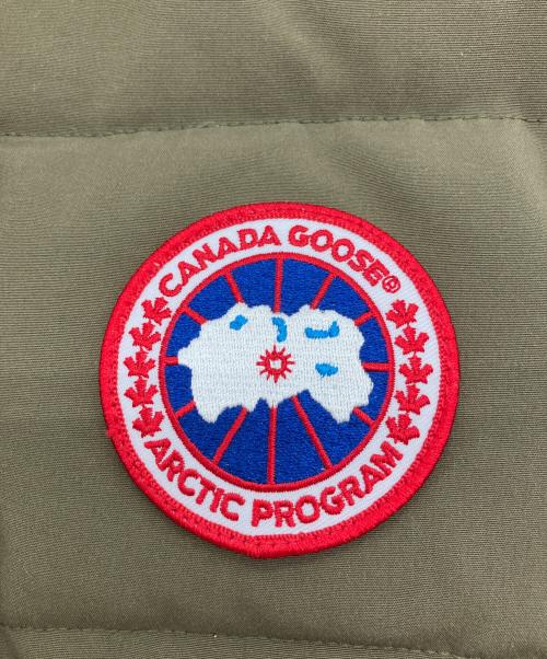 CANADA GOOSE（カナダグース）CANADA GOOSE (カナダグース) FREESTYLE VEST カーキ サイズ:Sの古着・服飾アイテム