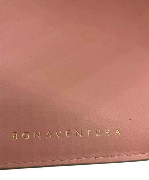 bonaventura（ボナベンチュラ）BONAVENTURA (ボナベンチュラ) 3つ折り財布 ベージュの古着・服飾アイテム