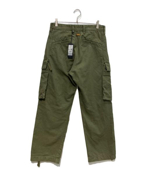 G-STAR RAW（ジースターロゥ）G-STAR RAW (ジースターロゥ) R-3N Regular Straight Cargo Pants　D25224-D752-D033 グリーン サイズ:W29の古着・服飾アイテム