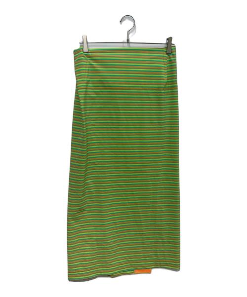 ISSEY MIYAKE（イッセイミヤケ）ISSEY MIYAKE (イッセイミヤケ) ラップスカート マルチカラー サイズ:3の古着・服飾アイテム