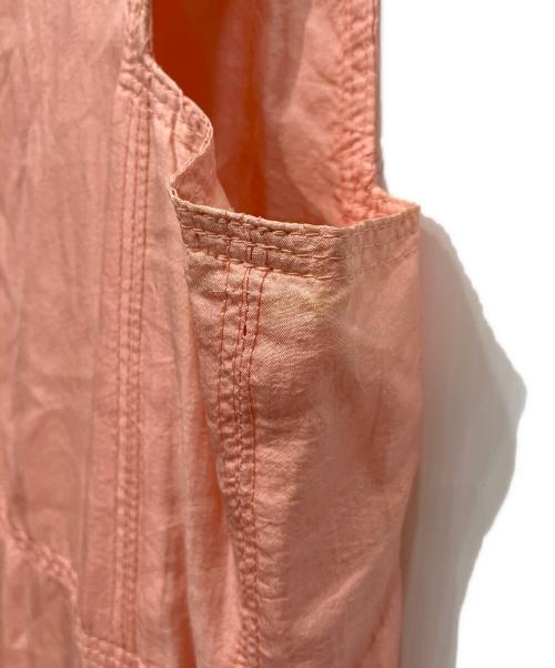 ISSEY MIYAKE（イッセイミヤケ）ISSEY MIYAKE (イッセイミヤケ) ノースリーブワンピース ピンク サイズ:Mの古着・服飾アイテム