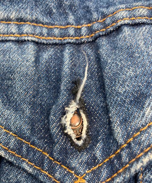 LEVI'S（リーバイス）LEVI'S (リーバイス) 裏地ブランケットデニムジャケット　USA製 ボタン裏527 インディゴ サイズ:38Lの古着・服飾アイテム
