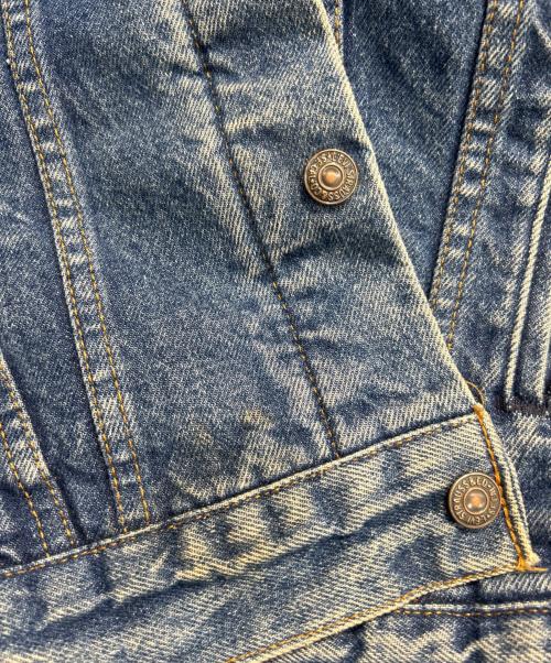 LEVI'S（リーバイス）LEVI'S (リーバイス) 裏地ブランケットデニムジャケット　USA製 ボタン裏527 インディゴ サイズ:38Lの古着・服飾アイテム