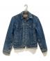 LEVI'S（リーバイス）の古着「裏地ブランケットデニムジャケット　USA製 ボタン裏527」｜インディゴ