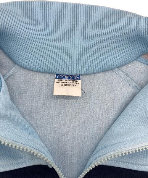 adidas（アディダス）adidas (アディダス) 70’S-80’S トラックジャケット　デサント期 西ドイツ製 ブルー サイズ:94-5の古着・服飾アイテム