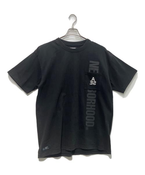 NEIGHBORHOOD（ネイバーフッド）NEIGHBORHOOD (ネイバーフッド) WIND AND SEA (ウィンダンシー) NHWDS-04/C-TEE-SS　221FRWSN-STM04S ブラック サイズ:XLの古着・服飾アイテム
