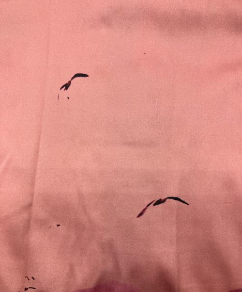 PAUL SMITH（ポールスミス）Paul Smith (ポールスミス) 総柄シャツワンピース　OPPPKM0300 ピンク サイズ:38の古着・服飾アイテム