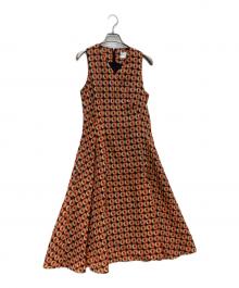 PAUL SMITH（ポールスミス）の古着「フルーツ総柄ワンピース　OPPPLW0718」｜ブラック