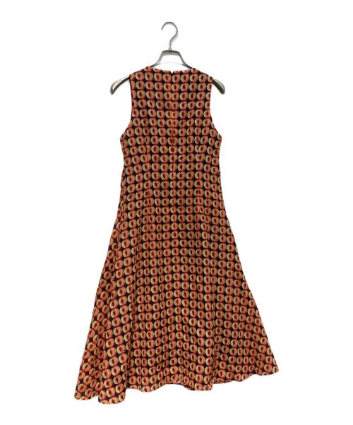 PAUL SMITH（ポールスミス）Paul Smith (ポールスミス) フルーツ総柄ワンピース　OPPPLW0718 ブラック サイズ:40の古着・服飾アイテム