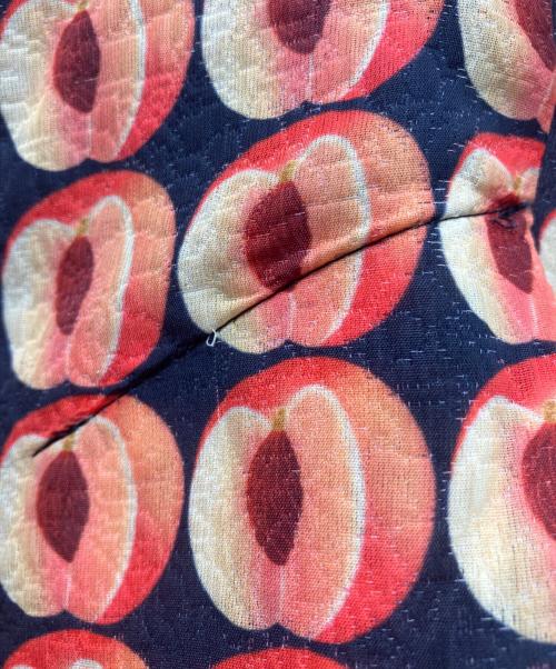PAUL SMITH（ポールスミス）Paul Smith (ポールスミス) フルーツ総柄ワンピース　OPPPLW0718 ブラック サイズ:40の古着・服飾アイテム