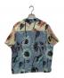 Paul Smith (ポールスミス) サンフラワープリントオープンカラーシャツ　BLPPNS0201 ピンク×グリーン サイズ:38：8000円
