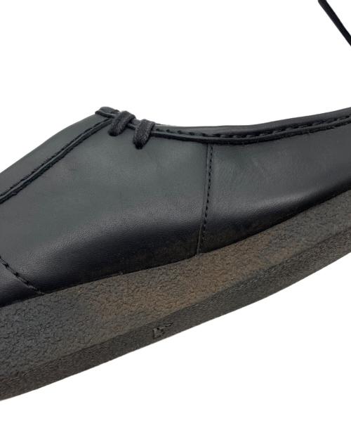 CLARKS（クラークス）CLARKS (クラークス) ワラビーレザーシューズ ブラック サイズ:24cmの古着・服飾アイテム