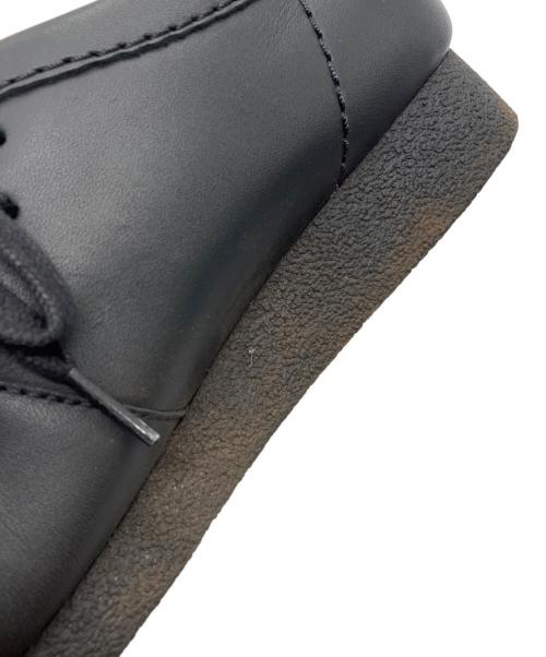 CLARKS（クラークス）CLARKS (クラークス) ワラビーレザーシューズ ブラック サイズ:24cmの古着・服飾アイテム