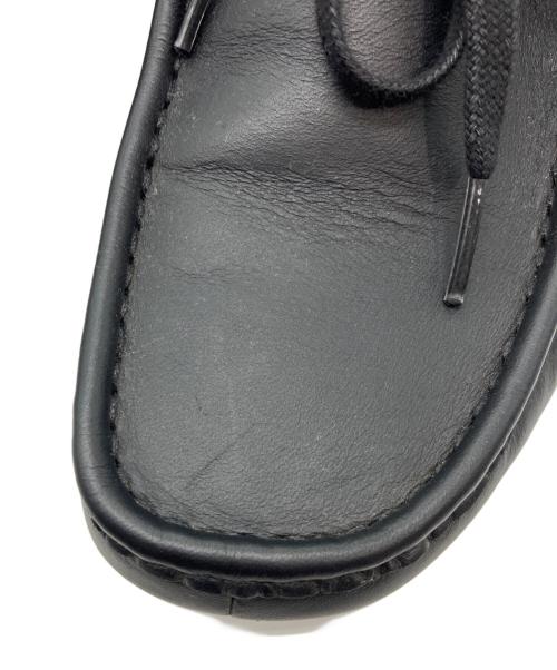 CLARKS（クラークス）CLARKS (クラークス) ワラビーレザーシューズ ブラック サイズ:24cmの古着・服飾アイテム