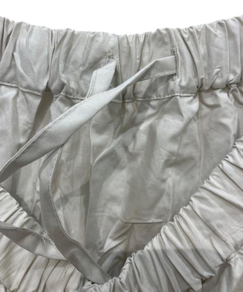 KAGURE（カグレ）KAGURE (カグレ) コットンクリンクルスカート グレー サイズ:Freeの古着・服飾アイテム