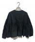 ORCIVAL (オーシバル) Cotton Poplin Gathered Long Sleeve Outer Shirt ブラック サイズ:Free：8000円